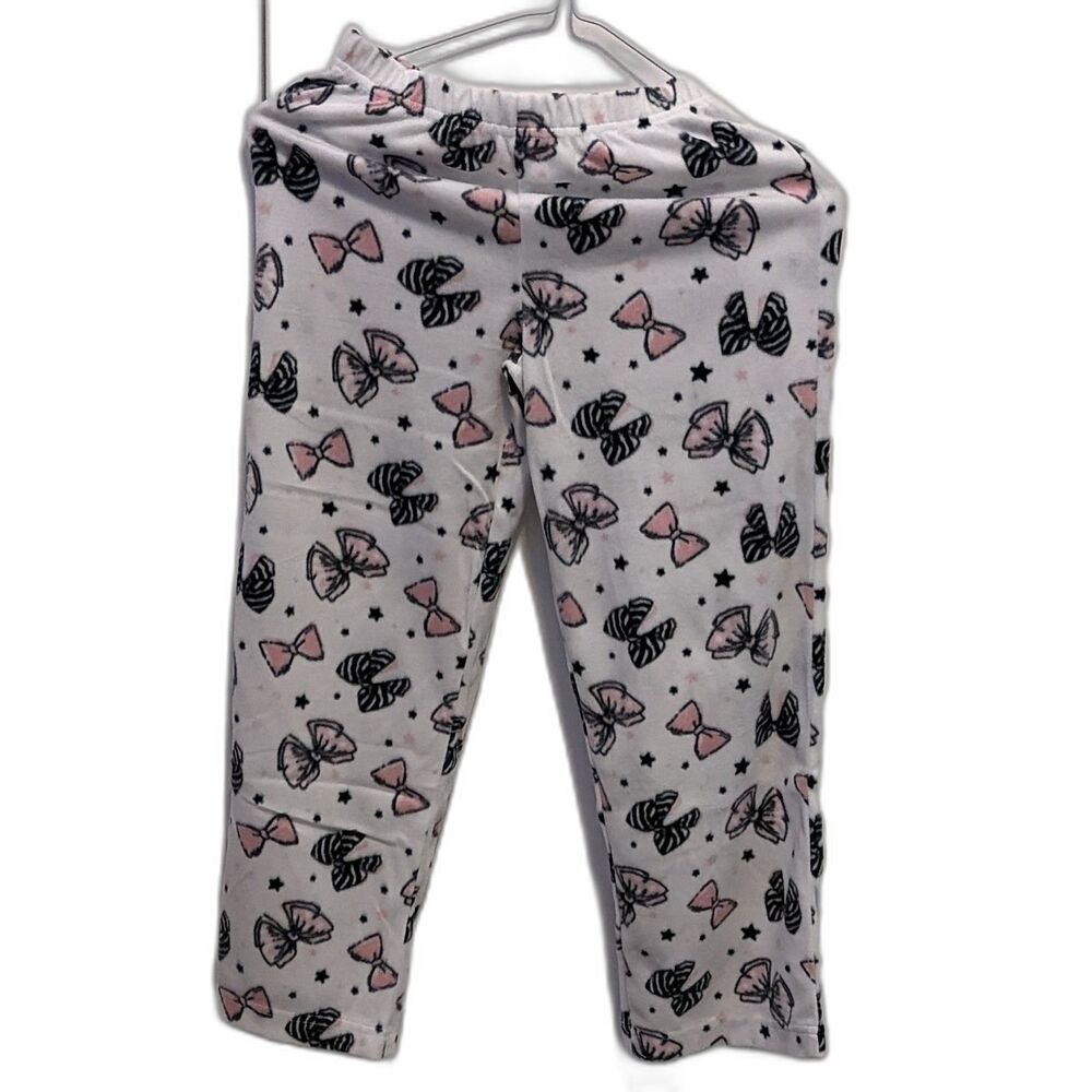 Two Mad Dog Girls Flame Resistant Lounge Pants Star Print Elastic Waist M (6/8)